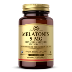 Мелатонін Solgar (Melatonin) 5 мг 120 таблеток