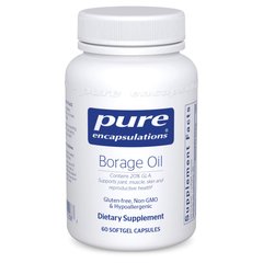 Олія Огірковика Pure Encapsulations (Borage Oil) 60 капсул