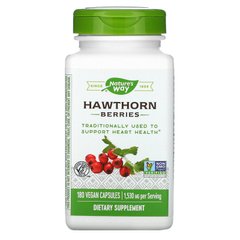 Ягоди глоду Nature's Way (Hawthorn Berries) 1530 мг 180 капсул