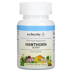 Глід ягоди Eclectic Institute (Hawthorn Berry) 500 мг 90 капсул