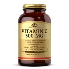 (СРОК!!!) Витамин С Solgar (Vitamin C) 500 мг 250 капсул купить в Киеве и Украине