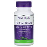 Описание товара: Гинкго Билоба Natrol (Ginkgo Biloba) 120 мг 60 капсул