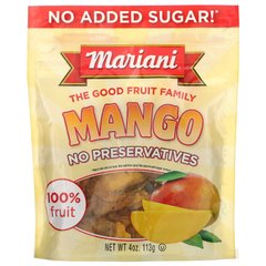 Маріані сушені фрукти, манго, 4 унції (113 г)