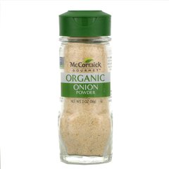 Органічний цибульний порошок, Organic, Onion Powder, McCormick Gourmet, 56 г