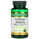 Описание товара: Гинко билоба, Nature's Bounty, 120 мг, 100 капсул