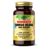 Описание товара: Экстракт листьев Гинкго Билоба Solgar (Ginkgo Biloba Leaf Extract) 180 капсул на растительной основе