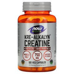 Креатин Now Foods (Kre-Alkalyn Creatine) 120 капсул